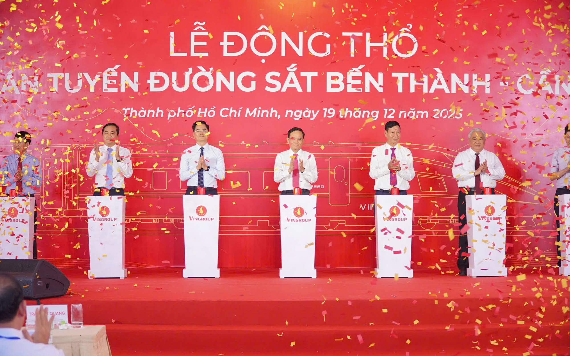 Động thổ dự án đường sắt tốc độ cao đầu tiên tại Việt Nam: Từ Bến Thành đi Cần Giờ chỉ mất 13 phút