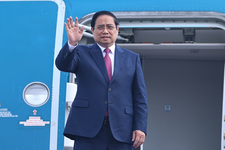 Thủ tướng Phạm Minh Ch&iacute;nh tham gia Kỳ họp ủy ban li&ecirc;n Ch&iacute;nh phủ Việt Nam - L&agrave;o - Ảnh 1.