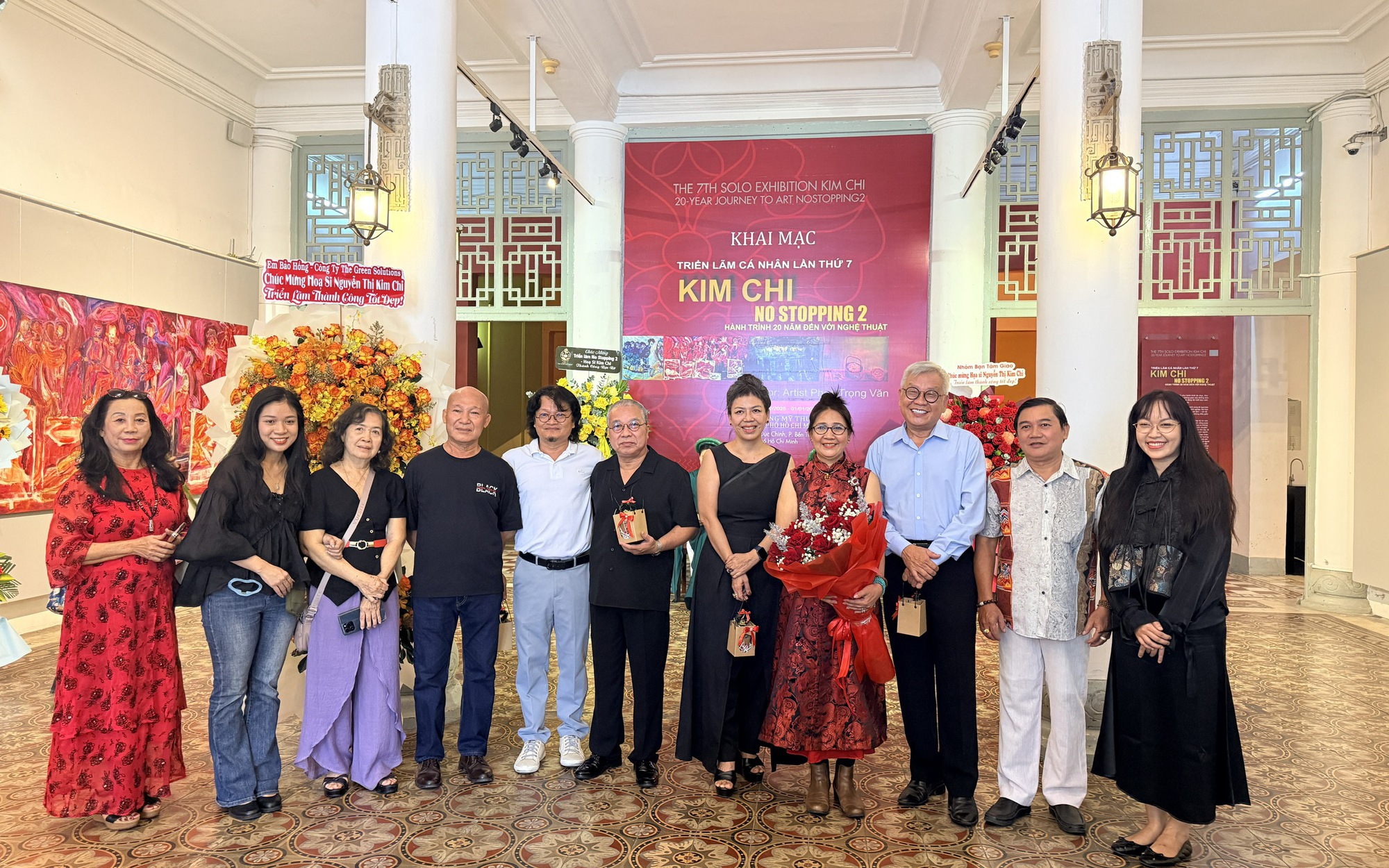 Những câu chuyện đời được kể lại bằng màu sắc của họa sĩ Kim Chi