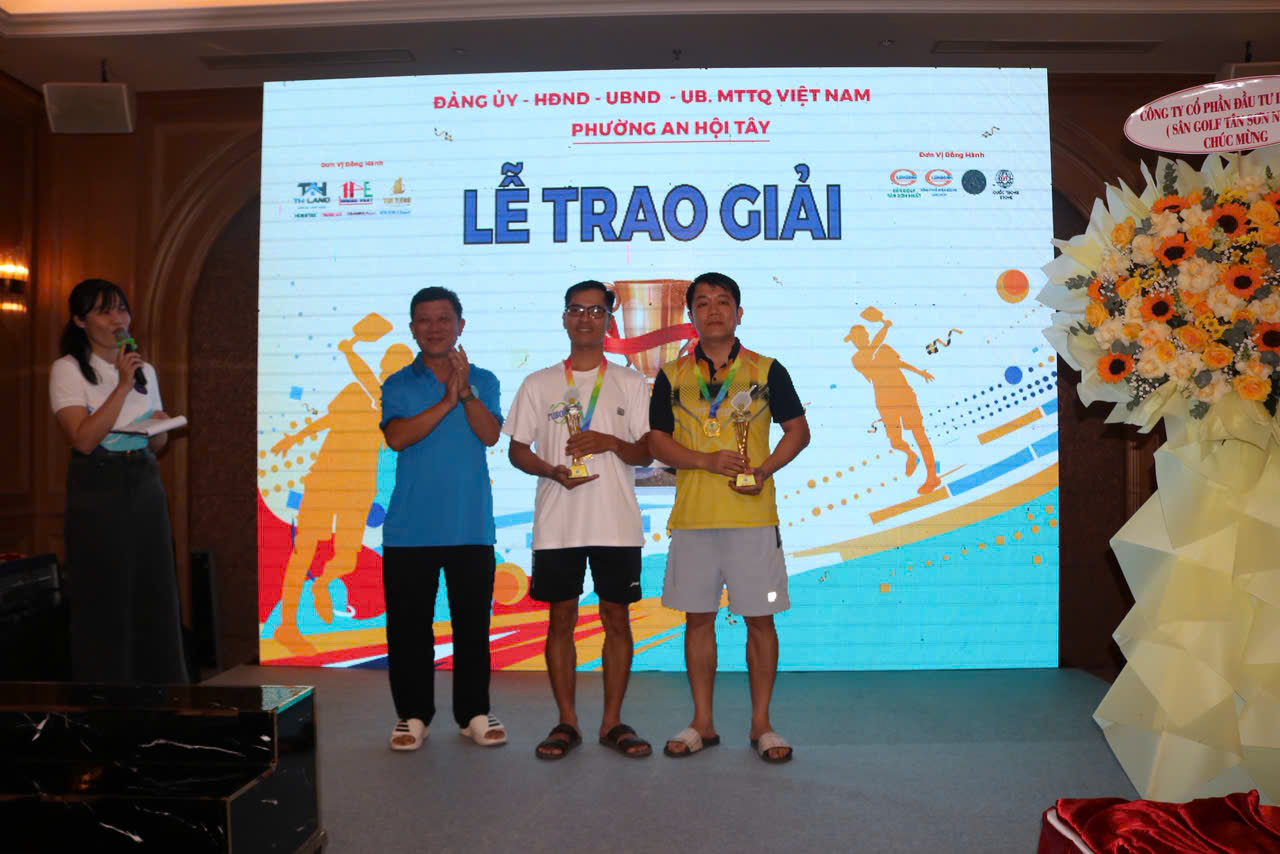 Giải Pickleball phường An Hội Tây mở rộng năm 2025 - Ảnh 9.