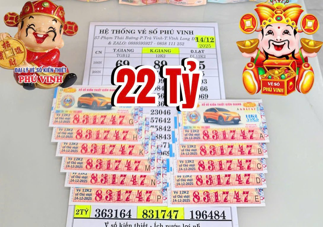 Xổ số miền Nam: Người đ&agrave;n &ocirc;ng su&yacute;t mất 22 tỉ đồng độc đắc v&igrave; qu&ecirc;n d&ograve; v&eacute; số - Ảnh 1.