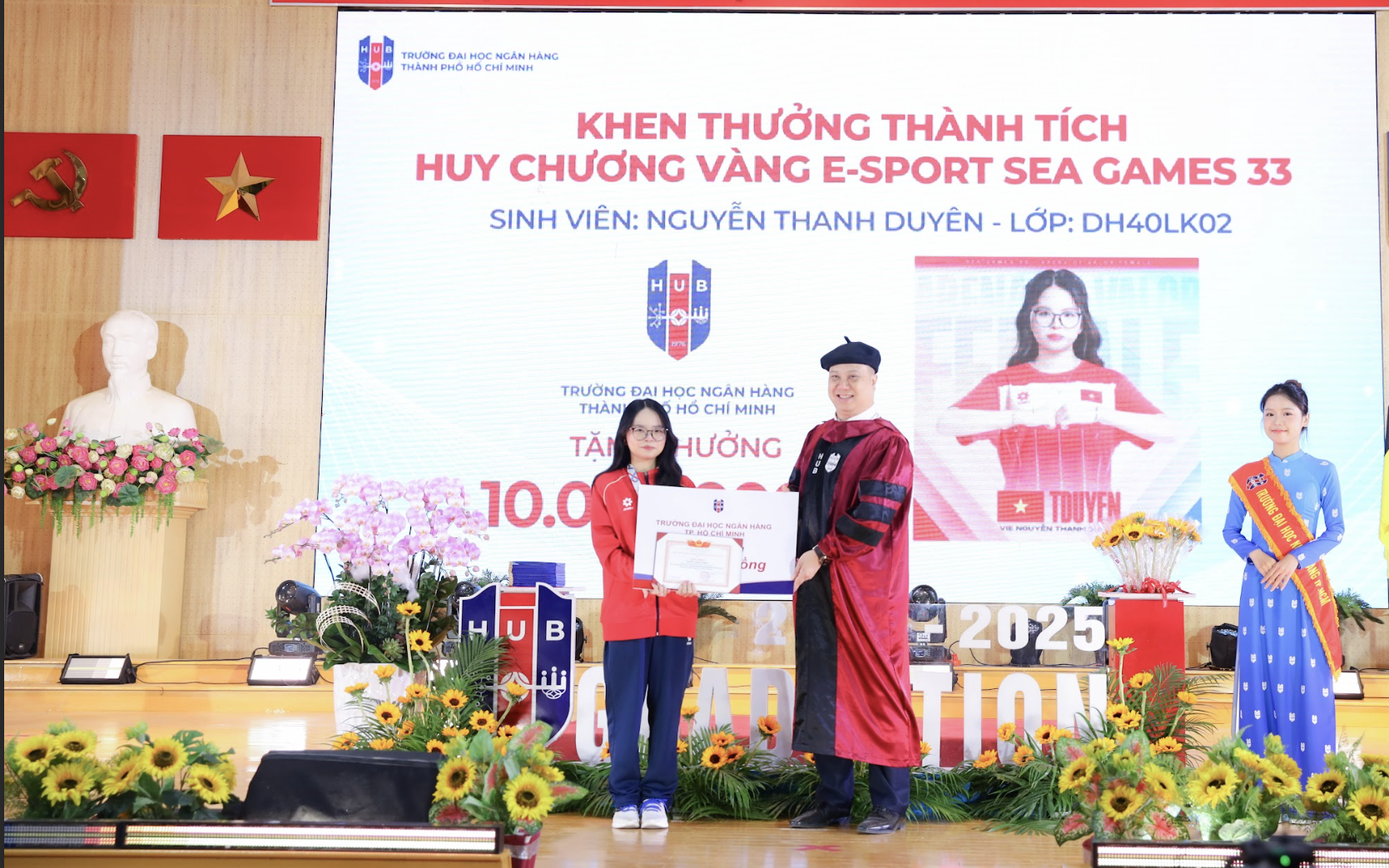 Vô địch e-sport SEA Games 33, nữ sinh viên Nguyễn Thanh Duyên nhận thưởng lớn