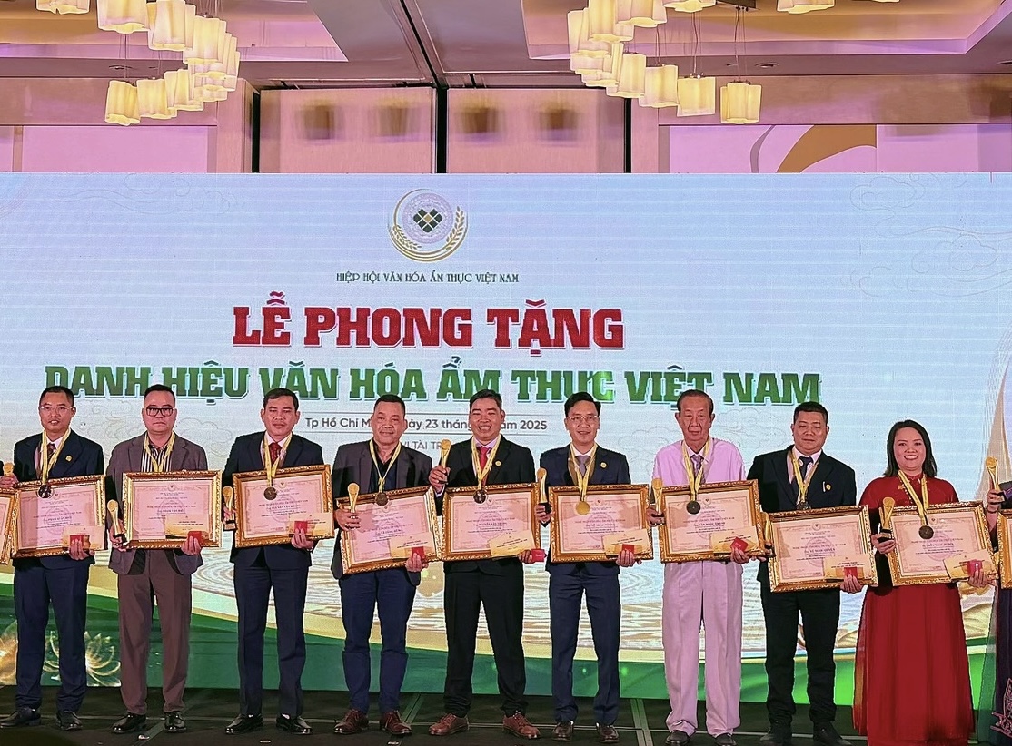 28 Nghệ nh&acirc;n Văn h&oacute;a Ẩm thực được vinh danh - Ảnh 1.