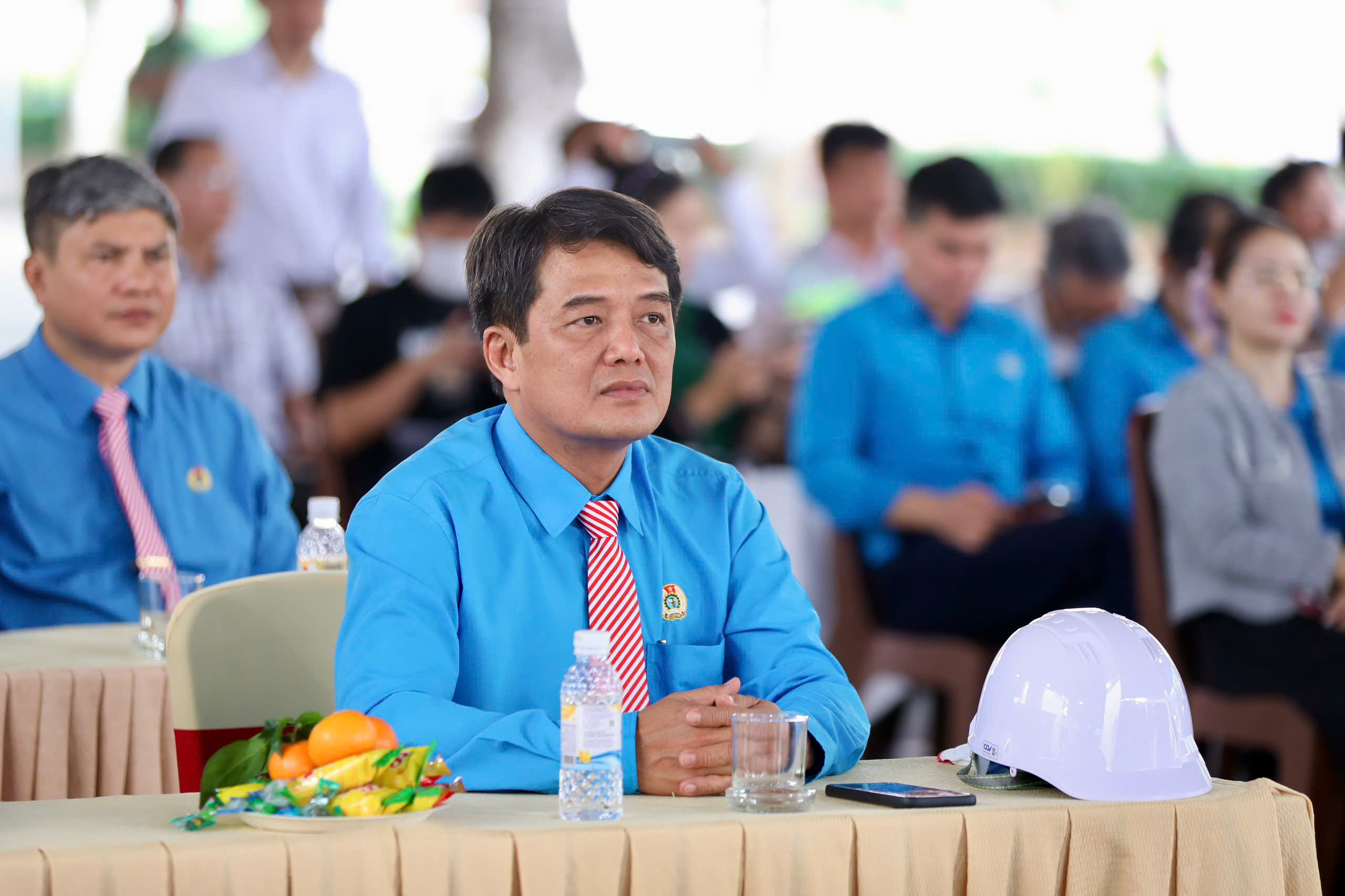 Khởi c&ocirc;ng x&acirc;y dựng Nh&agrave; thi đấu đa năng Cung Văn h&oacute;a Lao động TPHCM - Ảnh 1.