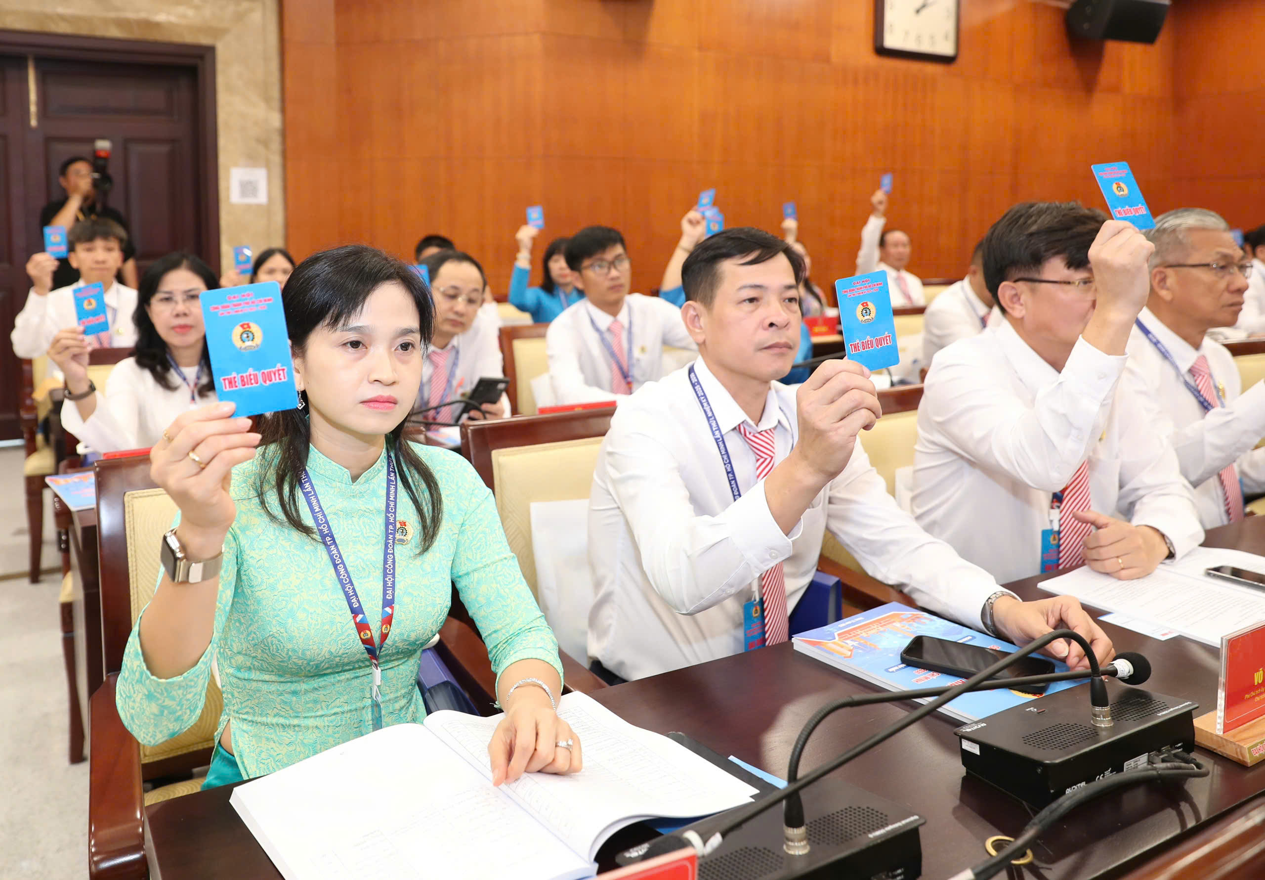 650 đại biểu dự Đại hội Công đoàn TPHCM lần thứ I - Ảnh 7.