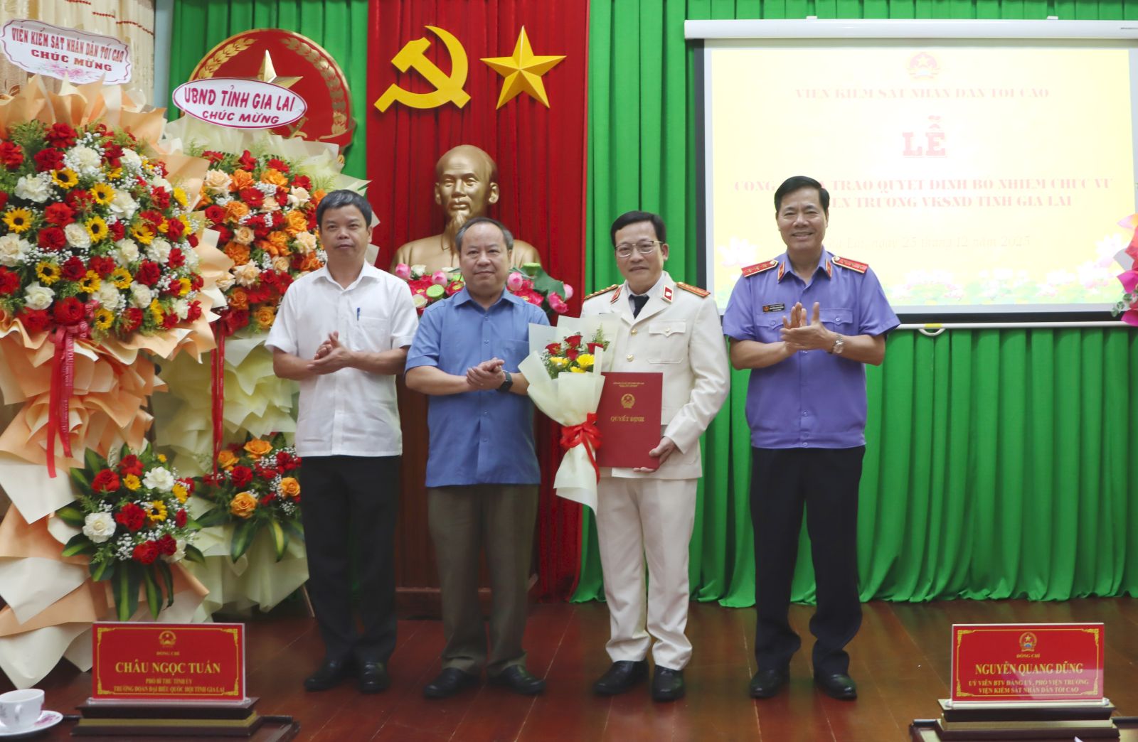 &Ocirc;ng Nguyễn Quốc Doanh được bổ nhiệm giữ chức Ph&oacute; Viện trưởng VKSND tỉnh Gia Lai - Ảnh 2.