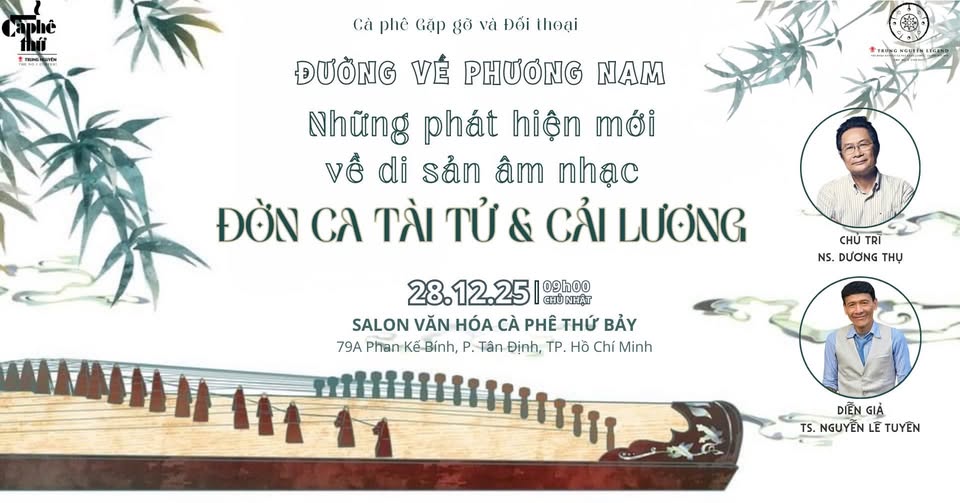 Nhạc sĩ Dương Thụ và Tiến sĩ Nguyễn Lê Tuyên với cuộc trò chuyện "Đường về phương Nam" - Ảnh 2.