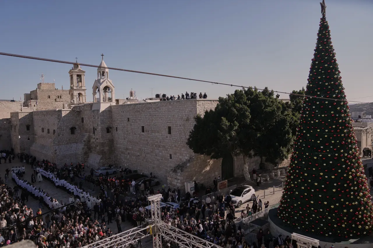 Gi&aacute;ng sinh 2025: Bethlehem hồi sinh v&agrave; th&ocirc;ng điệp hy vọng của Gi&aacute;o ho&agrave;ng Leo XIV - Ảnh 6.