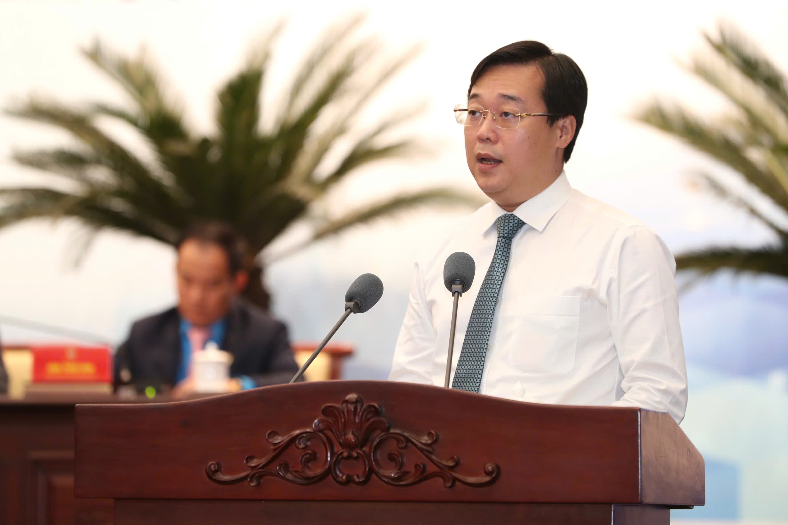 Ph&oacute; B&iacute; thư Thường trực Th&agrave;nh ủy TPHCM L&ecirc; Quốc Phong dự, chỉ đạo Đại hội C&ocirc;ng đo&agrave;n TP HCM - Ảnh 2.