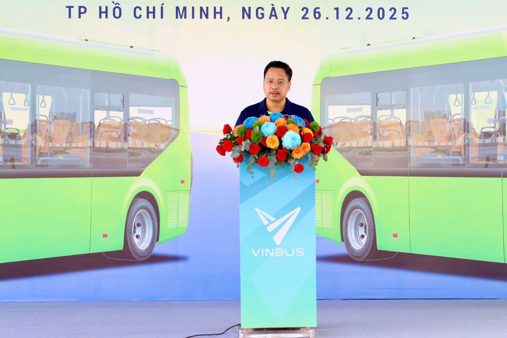 58 xe buýt điện mới xuất hiện trên đường phố TP HCM - Ảnh 4.