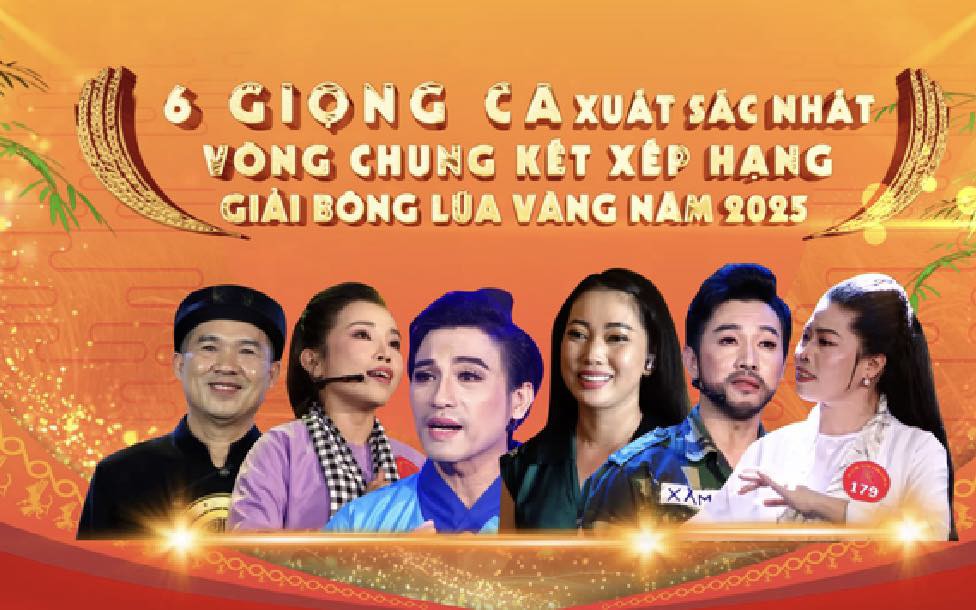 Bông Lúa Vàng 2025 – Hành trình gieo mầm, giữ lửa và làm mới cải lương Nam bộ
