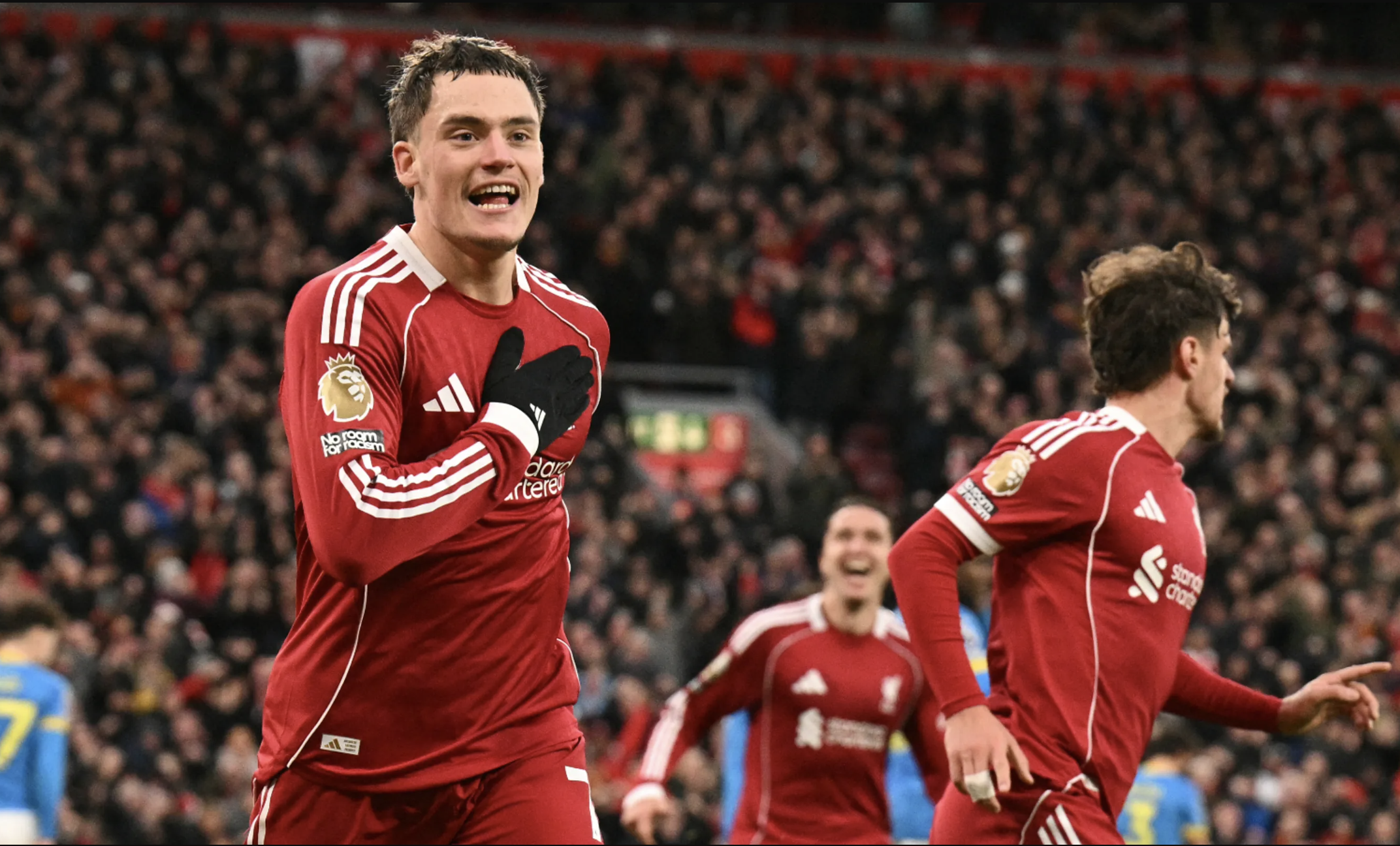 Florian Wirtz ghi b&agrave;n đầu ti&ecirc;n, Liverpool thắng ng&agrave;y cuối năm tại Anfield - Ảnh 4.