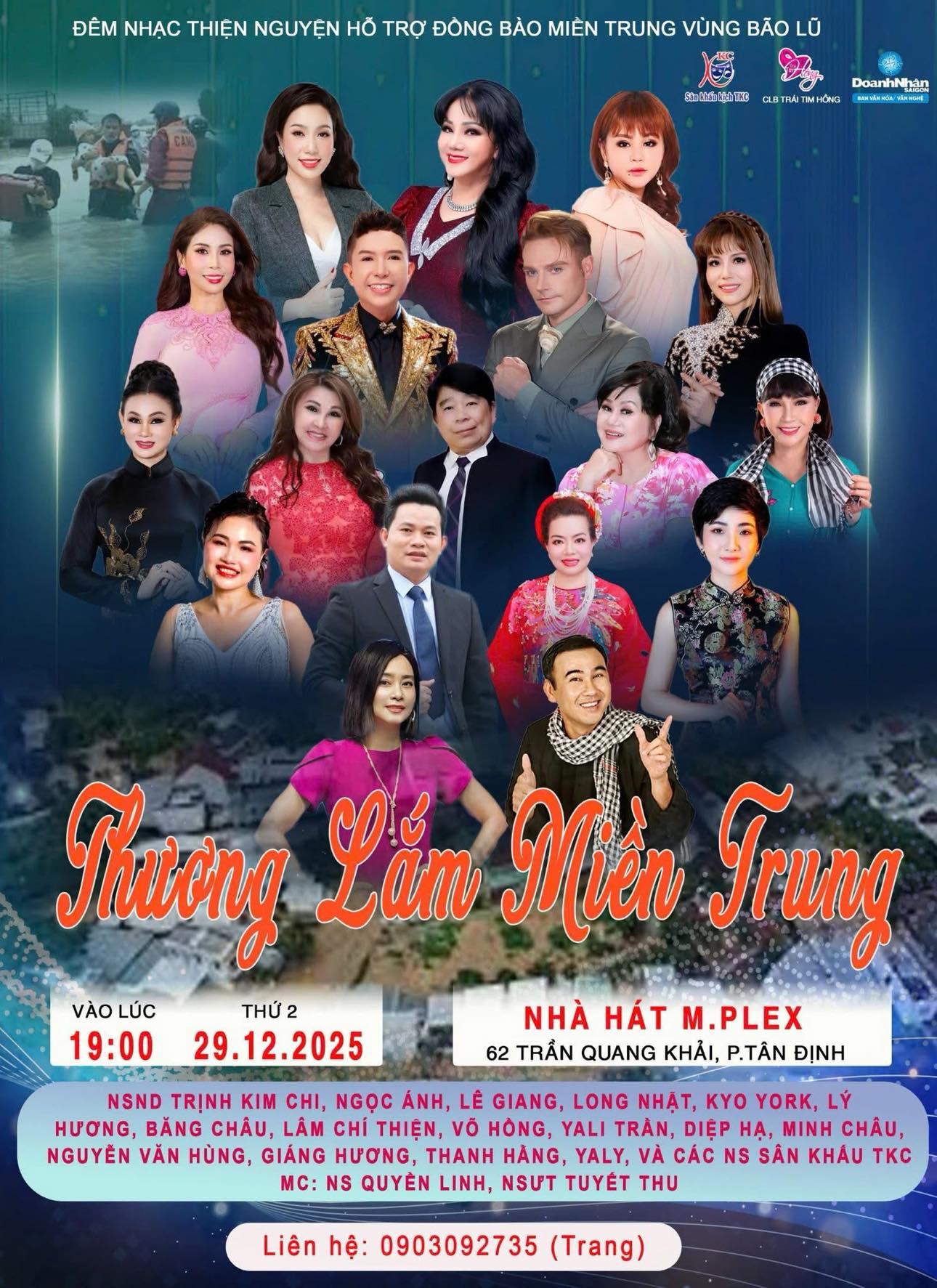 NSND Trịnh Kim Chi tái diễn "Vụ án trộm trứng gà" mang quà tù thiện cho người nghèo ở miền Trung - Ảnh 1.