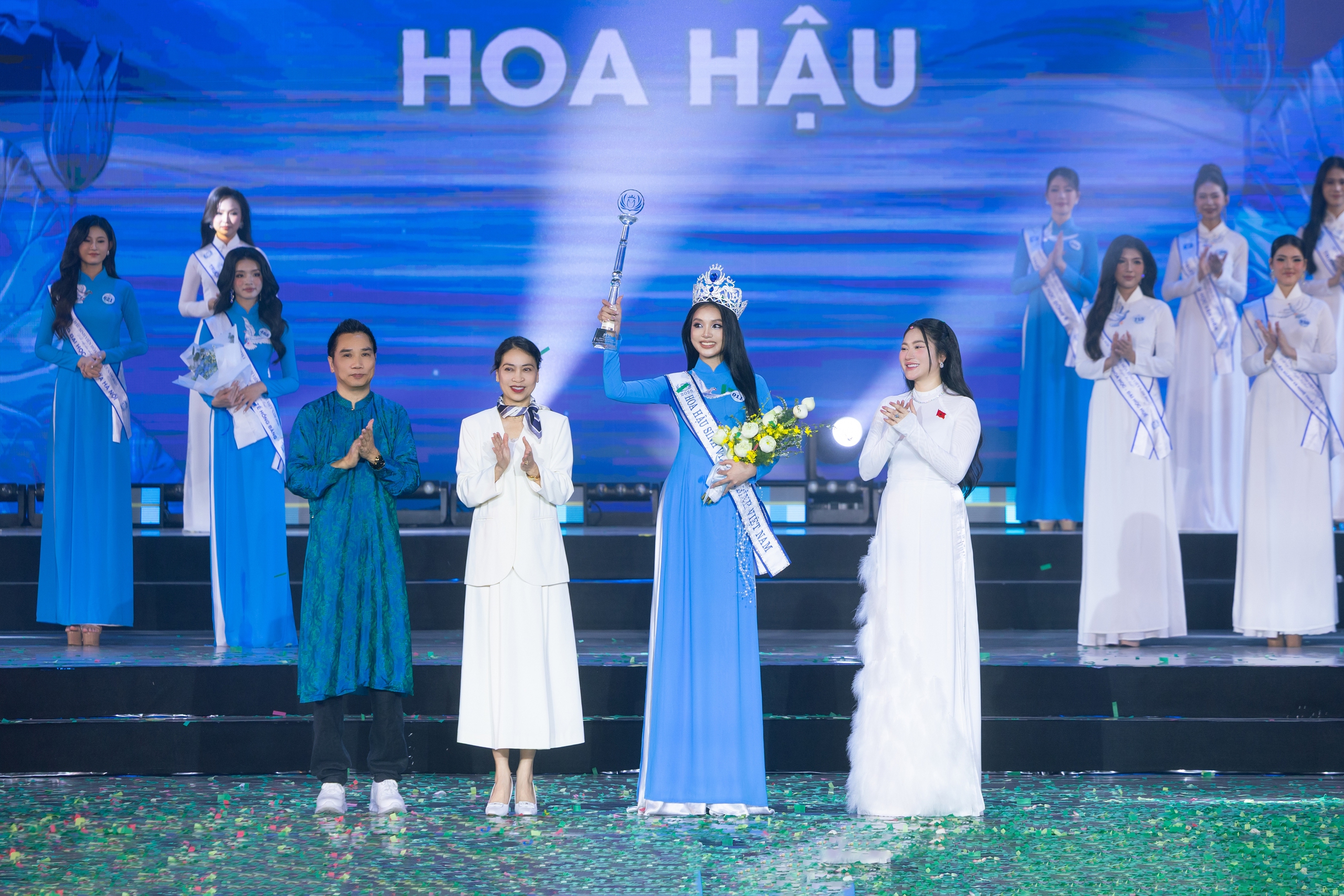 Nguyễn Phương Thanh đăng quang "Hoa hậu Sinh viên Hòa bình Việt Nam" - Ảnh 4.