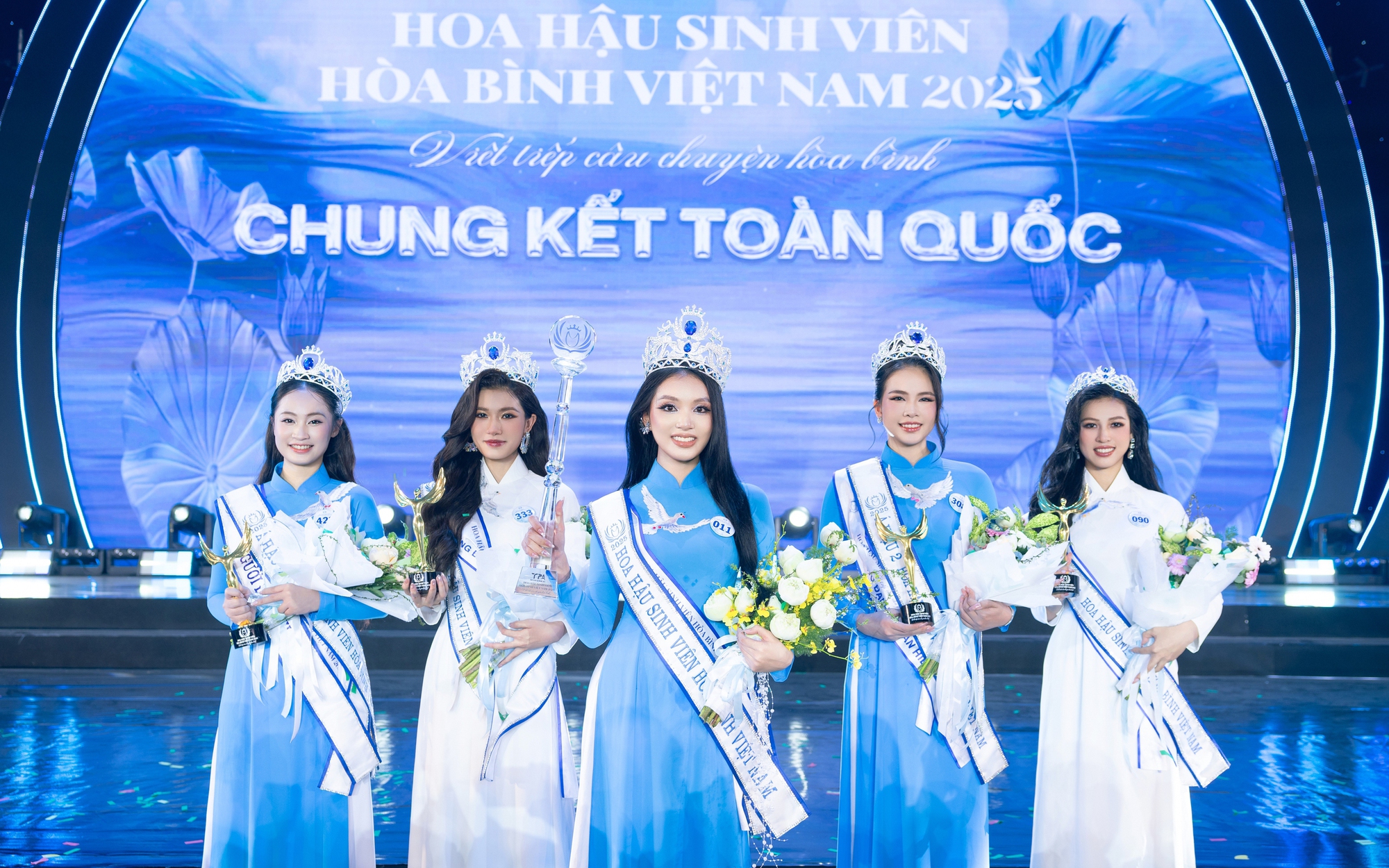 Nguyễn Phương Thanh đăng quang "Hoa hậu Sinh viên Hòa bình Việt Nam"