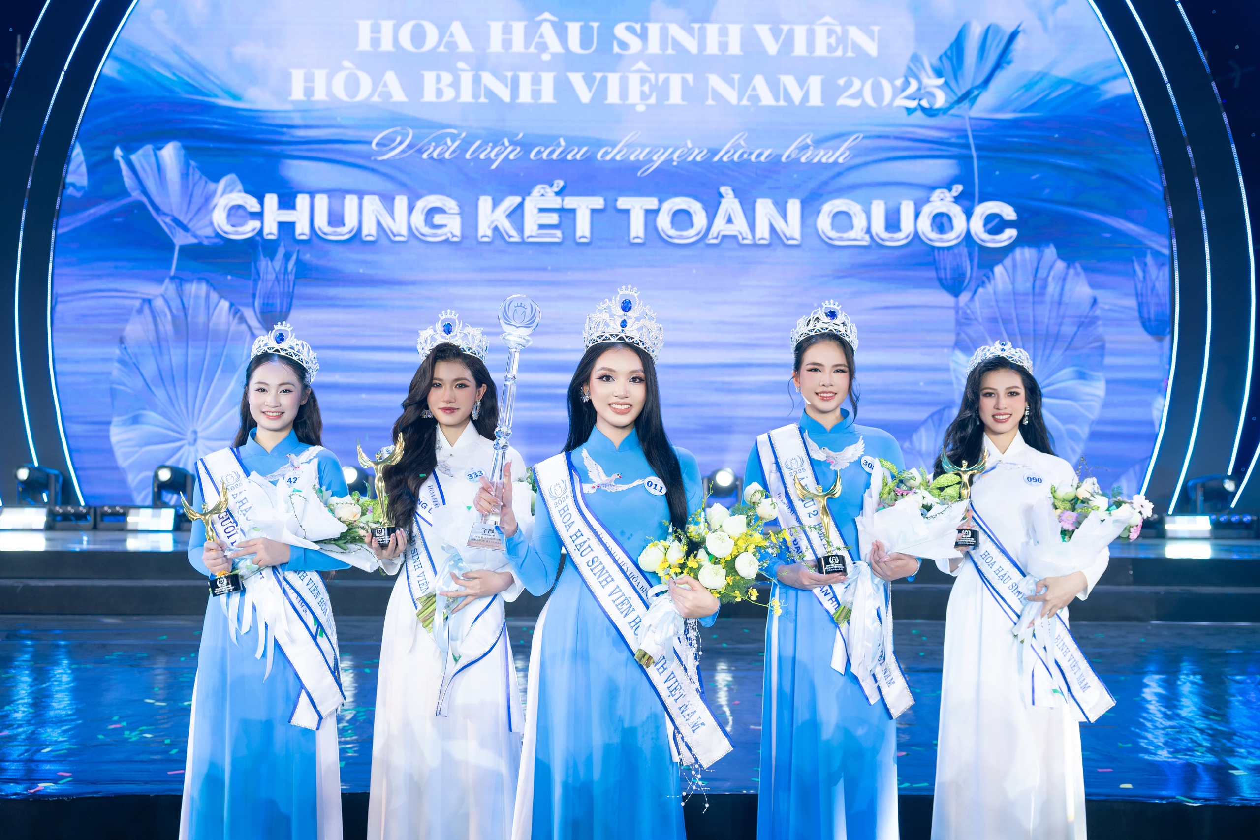 Nguyễn Phương Thanh đăng quang "Hoa hậu Sinh viên Hòa bình Việt Nam" - Ảnh 2.