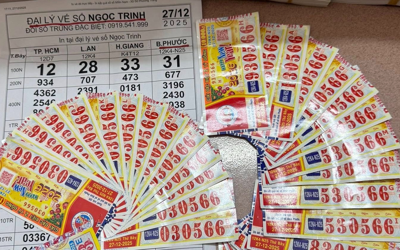 Xổ số miền Nam: Đại lý vé số Ngọc Trinh gây “bão” mạng xã hội
