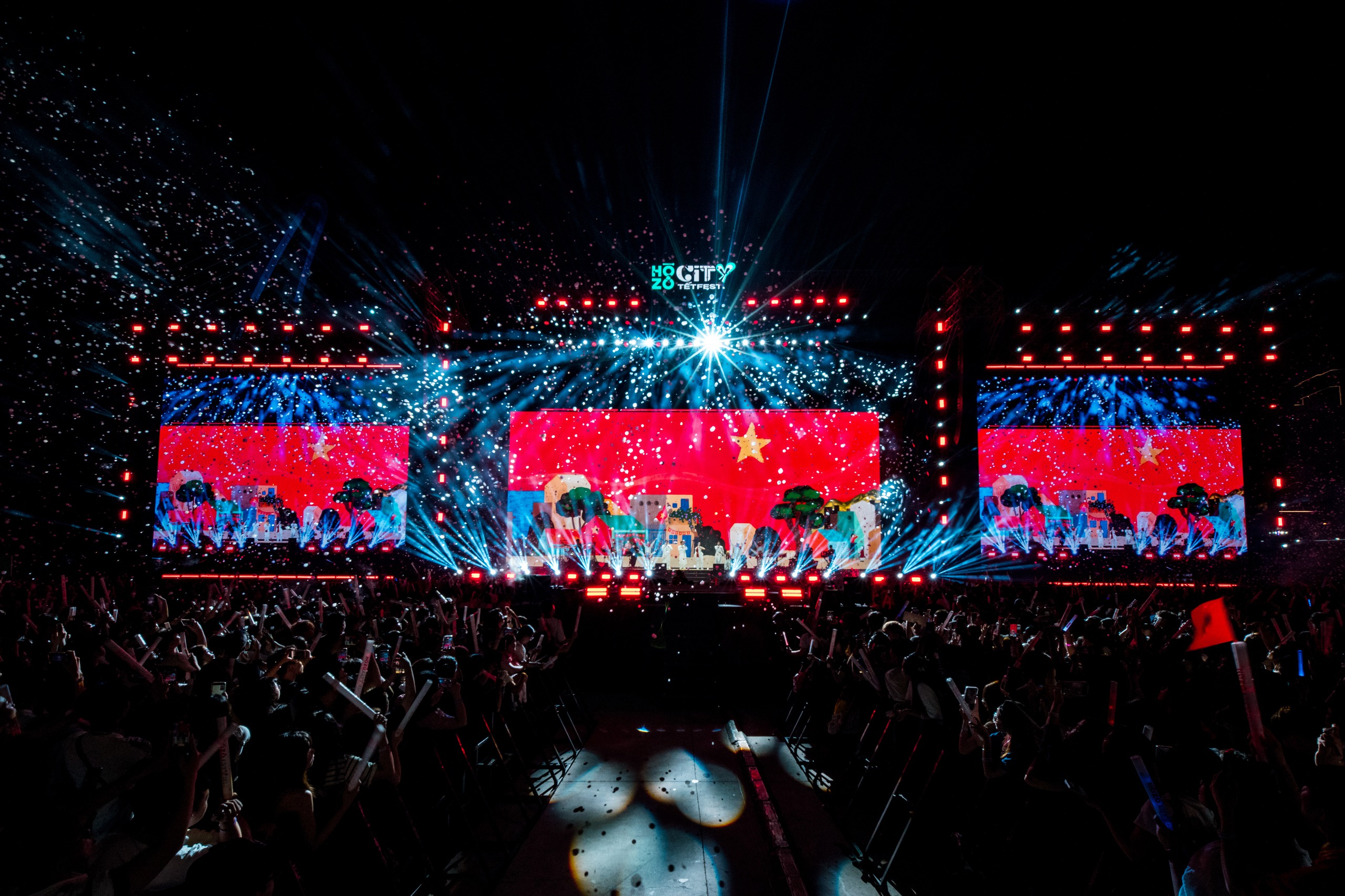 Khai mạc siêu lễ hội văn hóa, âm nhạc, sáng tạo HOZO CITY TẾT FEST 2025 - Ảnh 2.