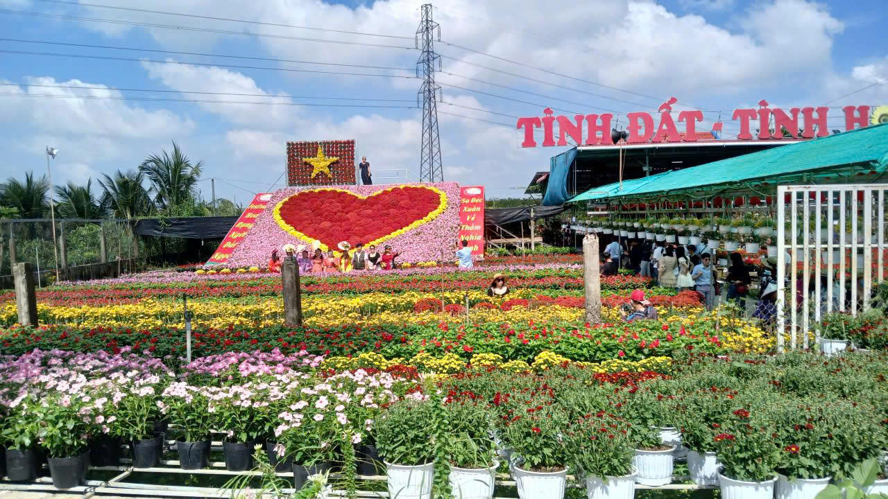 Kỷ lục Bản đồ Việt Nam từ 1 . 000 Giống hoa kiểng tại Festival Sa Đéc lần 2 - Ảnh 10.