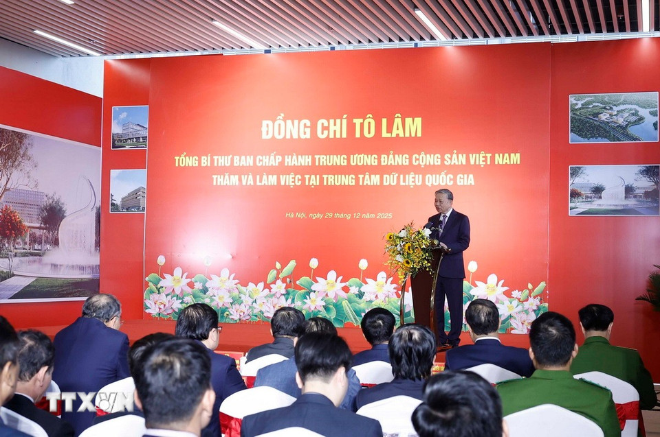 Tổng B&iacute; thư: Đưa dữ liệu trở th&agrave;nh một nguồn lực chiến lược, một loại t&agrave;i nguy&ecirc;n mới - Ảnh 1.