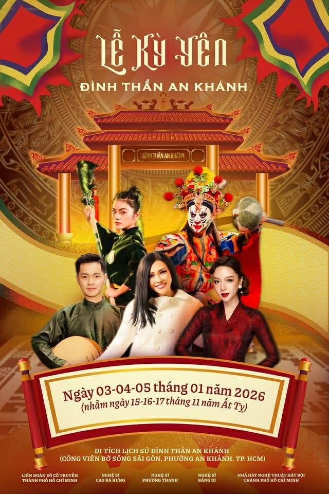 Phương Thanh, Cao Bá Hưng, Băng Di hội ngộ tại Đại lễ Kỳ yên đình thần An Khánh - Ảnh 1.