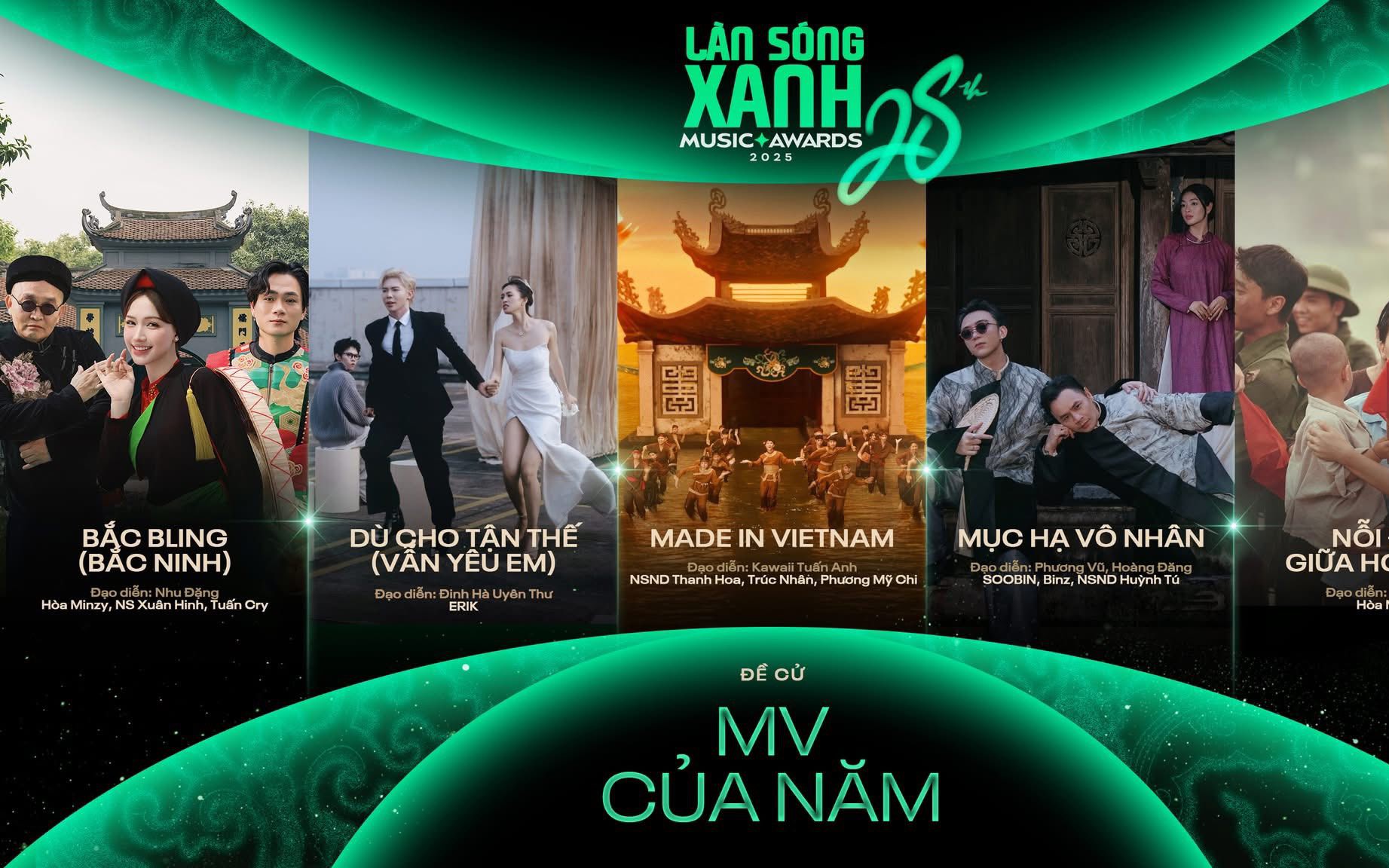 Hòa Minzy "chiếm lĩnh" Làn sóng xanh 28-2025 