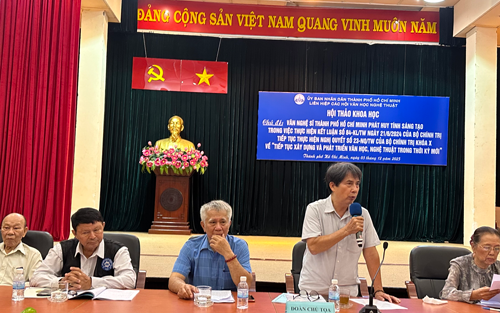 Sáng tạo nghệ thuật phải gắn với bản sắc