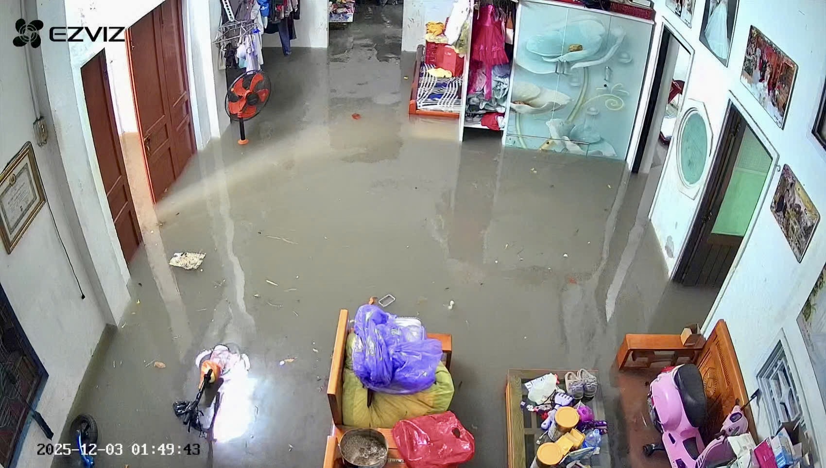 Khu vực B&agrave; Rịa - Vũng T&agrave;u cũ xuất hiện mưa lớn trong đ&ecirc;m - Ảnh 1.