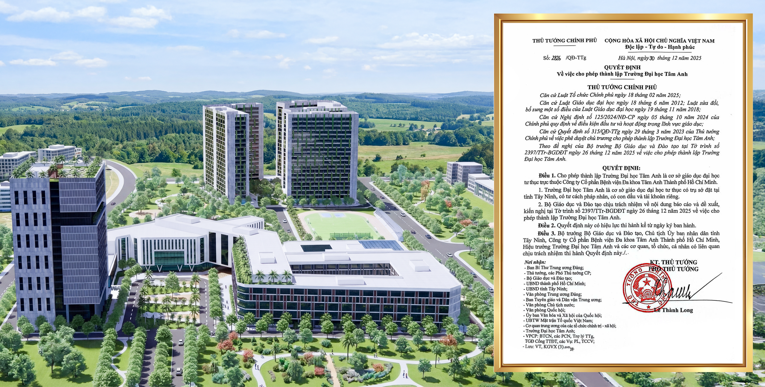 Th&agrave;nh lập Trường Đại học T&acirc;m Anh, tuyển sinh đầu năm 2027 - Ảnh 1.