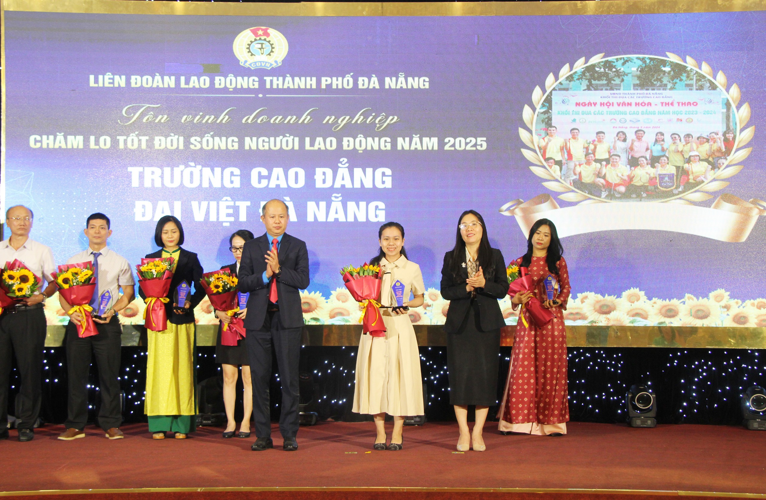 C&ocirc;ng đo&agrave;n Đ&agrave; Nẵng: Hơn 133 tỉ đồng hỗ trợ người lao động, t&ocirc;n vinh 56 doanh nghiệp ti&ecirc;u biểu - Ảnh 3.