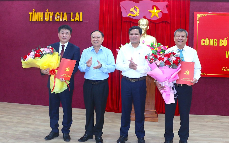 Gia Lai, Quảng Ngãi có tân Chủ nhiệm Ủy ban Kiểm tra Tỉnh ủy