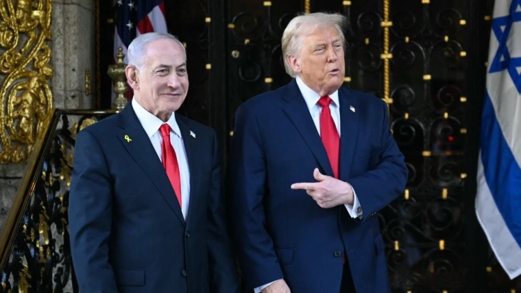 Tổng thống Mỹ Donald Trump lúng túng trước câu hỏi về vụ Ukraine “tấn công” tư dinh ông Putin - Ảnh 1.