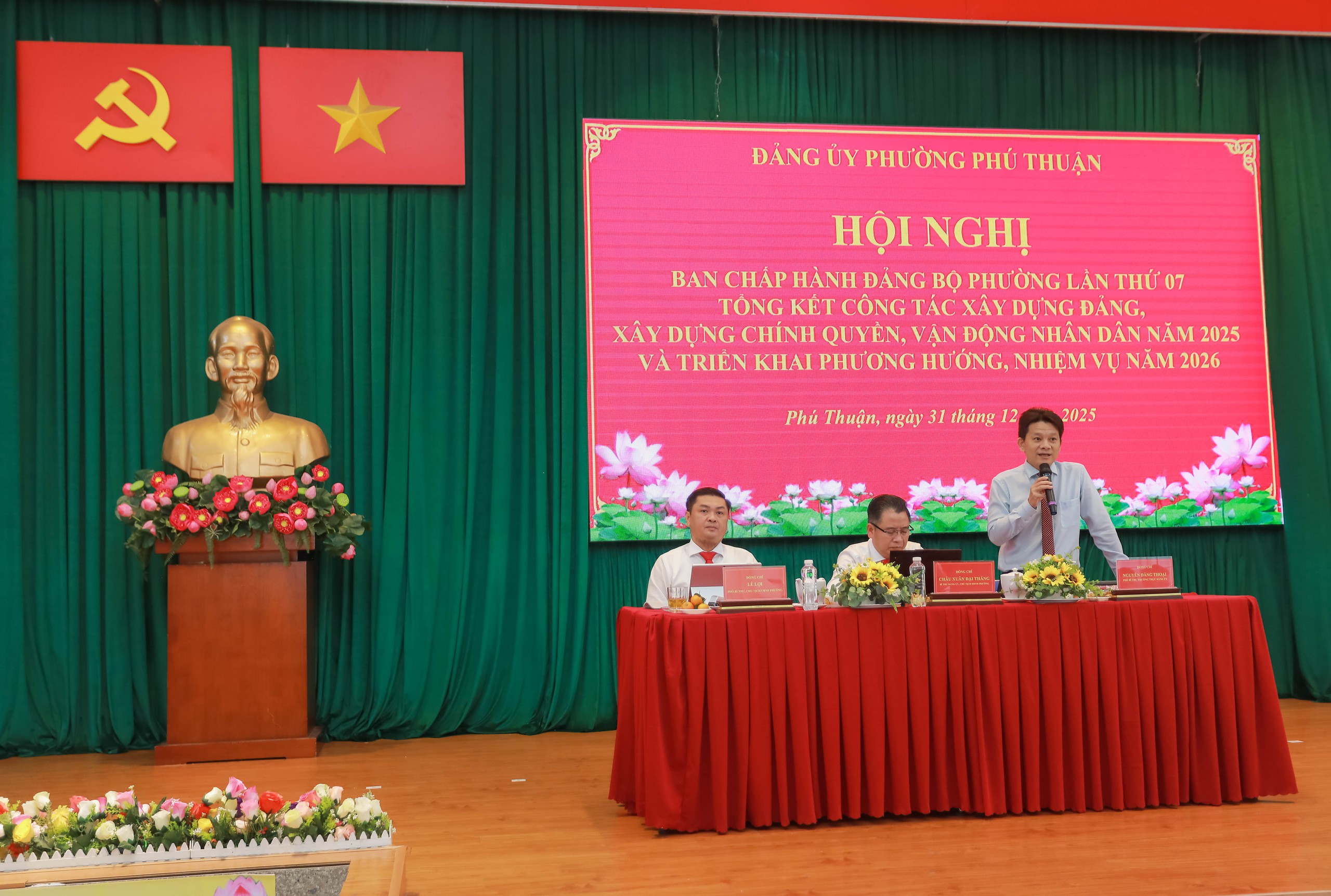 Phường Ph&uacute; Thuận: Tăng cường ph&ograve;ng, chống tệ nạn ma t&uacute;y, x&acirc;y dựng khu d&acirc;n cư an to&agrave;n - Ảnh 1.