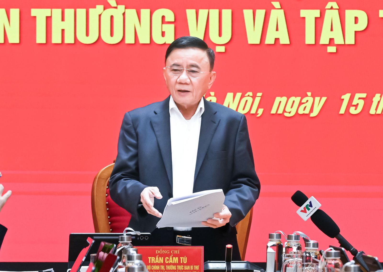 Bộ Chính trị đồng ý đưa sĩ quan quân đội tham gia Ban Chỉ huy quân sự cấp xã - Ảnh 1.