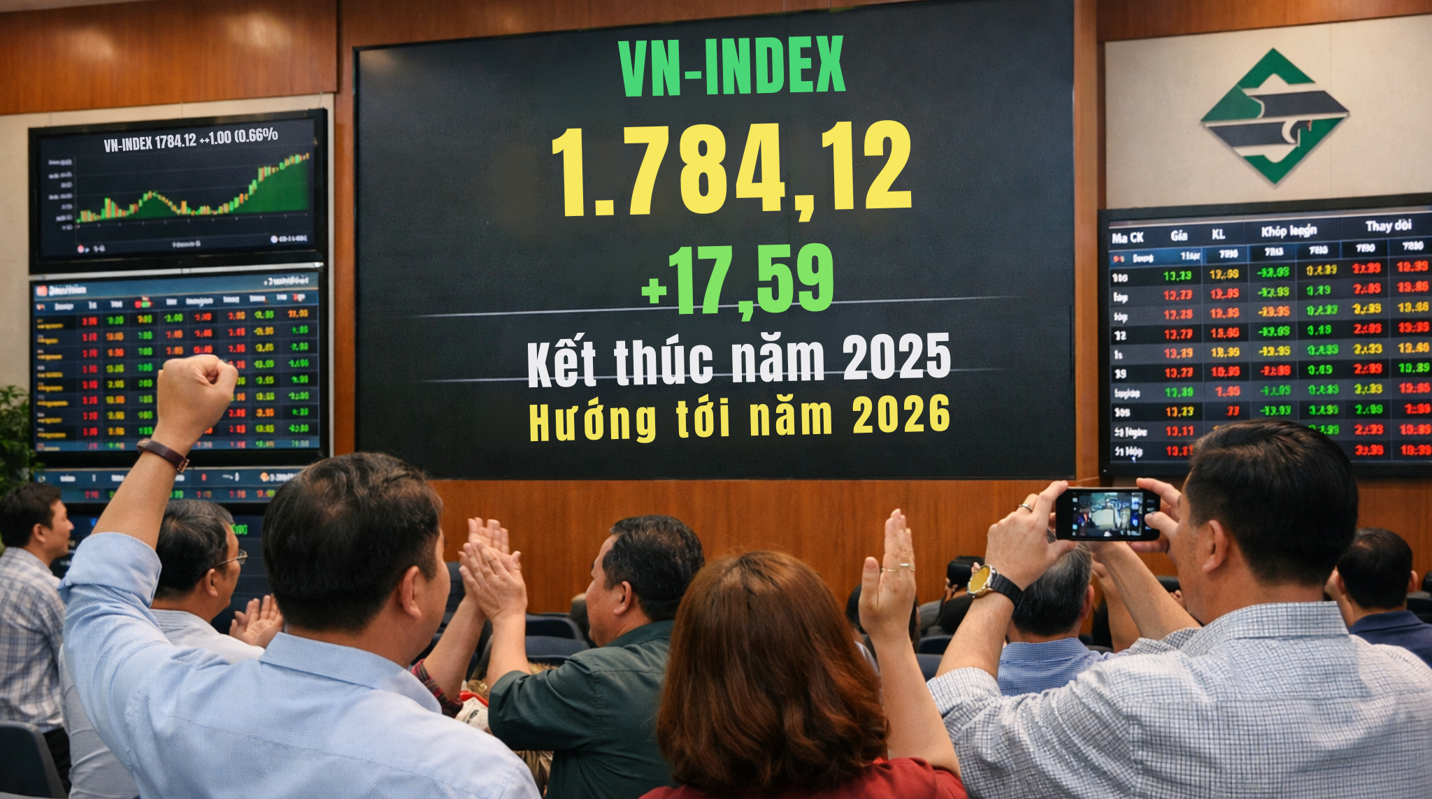 Chứng khoán cuối ngày cuối năm: VN-Index áp sát 1.800 điểm, "tiệc vui" chỉ dành cho nhóm trụ - Ảnh 1.