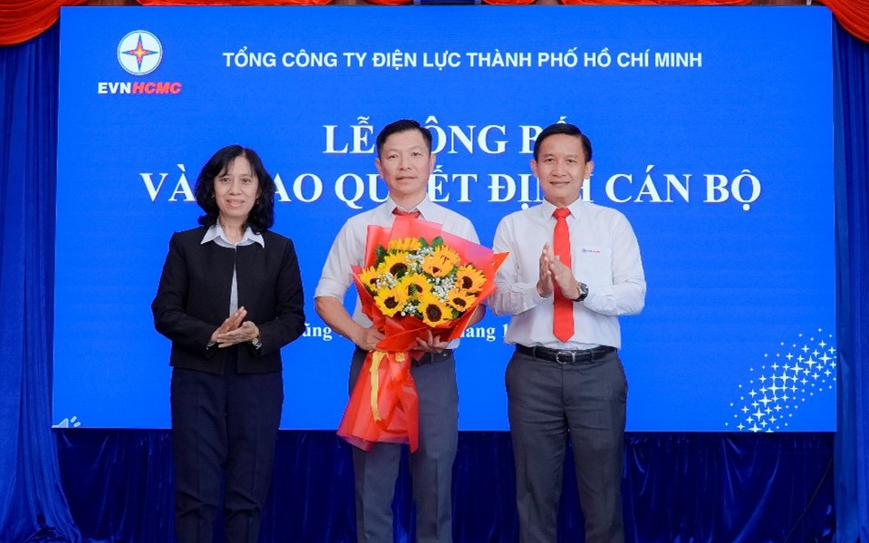 EVNHCMC bổ nhiệm tân giám đốc Công ty Điện lực Vũng Tàu