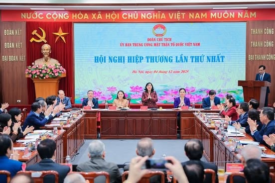 Hội nghị hiệp thương thảo luận cơ cấu, th&agrave;nh phần, số lượng giới thiệu ứng cử đại biểu Quốc hội - Ảnh 1.
