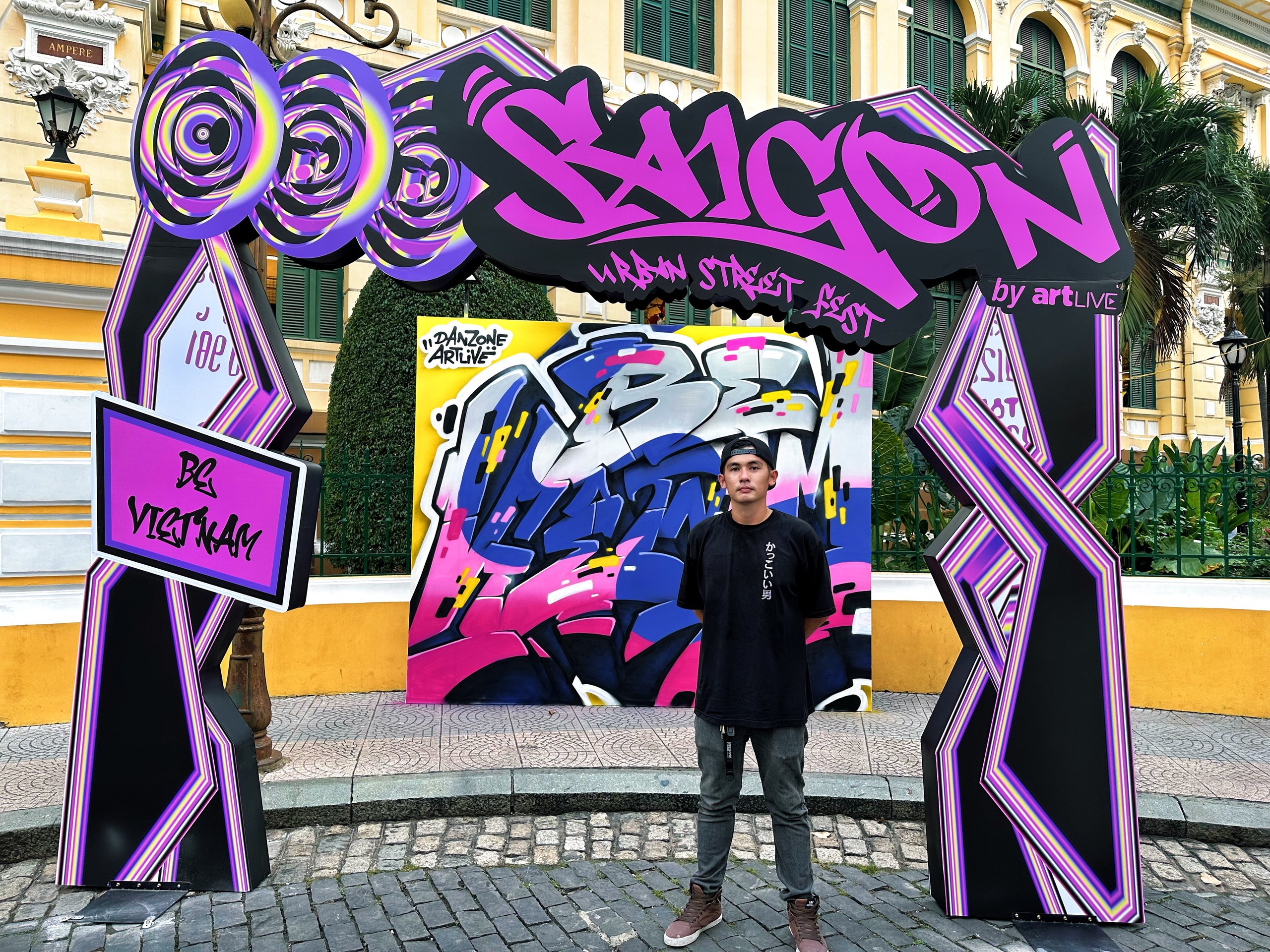 B&ugrave;ng nổ &ldquo;chất Việt&rdquo; trong lễ hội nghệ thuật đường phố Saigon Urban Street Fest 2025   - Ảnh 1.
