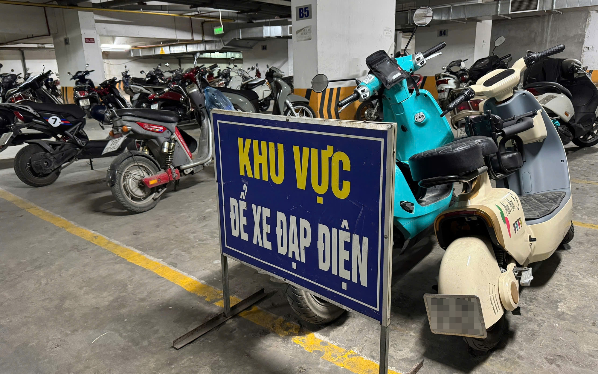 Giải pháp hài hòa cho chung cư và xe điện