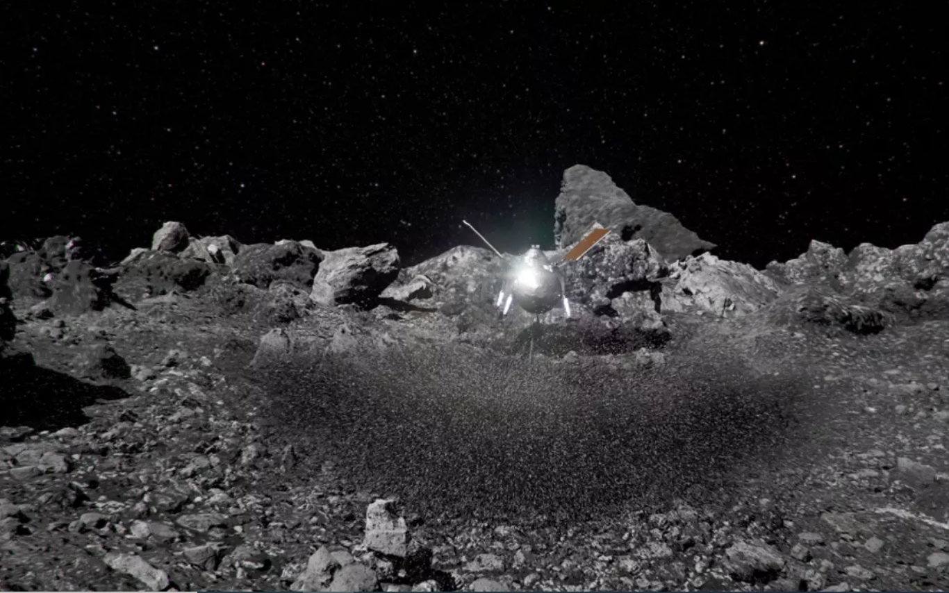 Tàu vũ trụ NASA đã thả xuống một vật liên quan đến sự sống