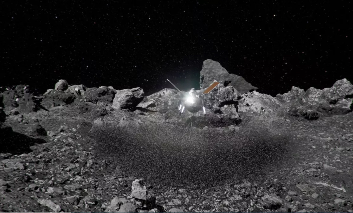 T&agrave;u vũ trụ NASA đ&atilde; thả xuống một vật li&ecirc;n quan đến sự sống - Ảnh 1.