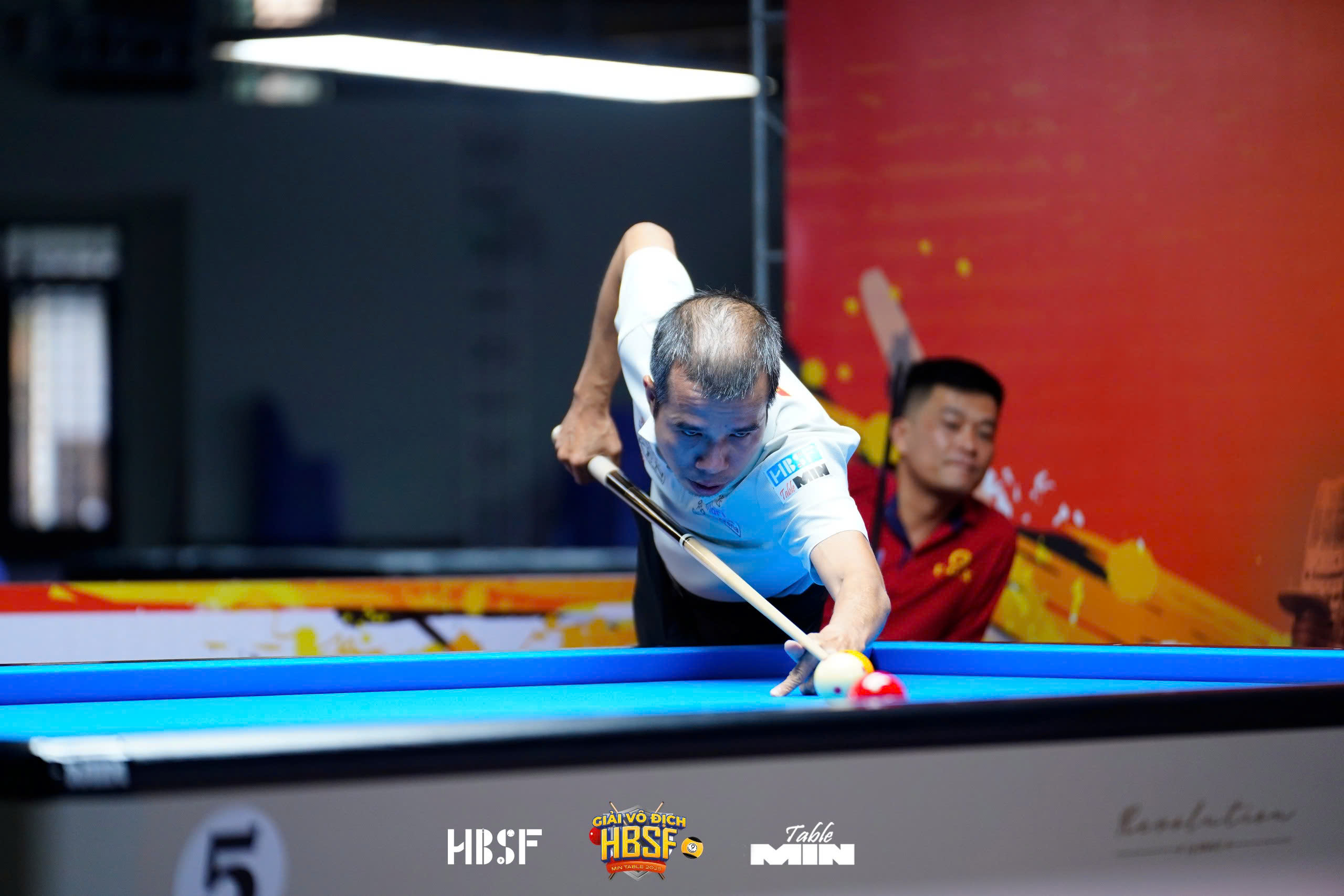 Trần Quyết Chiến đăng quang ng&ocirc;i v&ocirc; địch 3 băng Giải HBSF MIN Table 2025 - Ảnh 1.