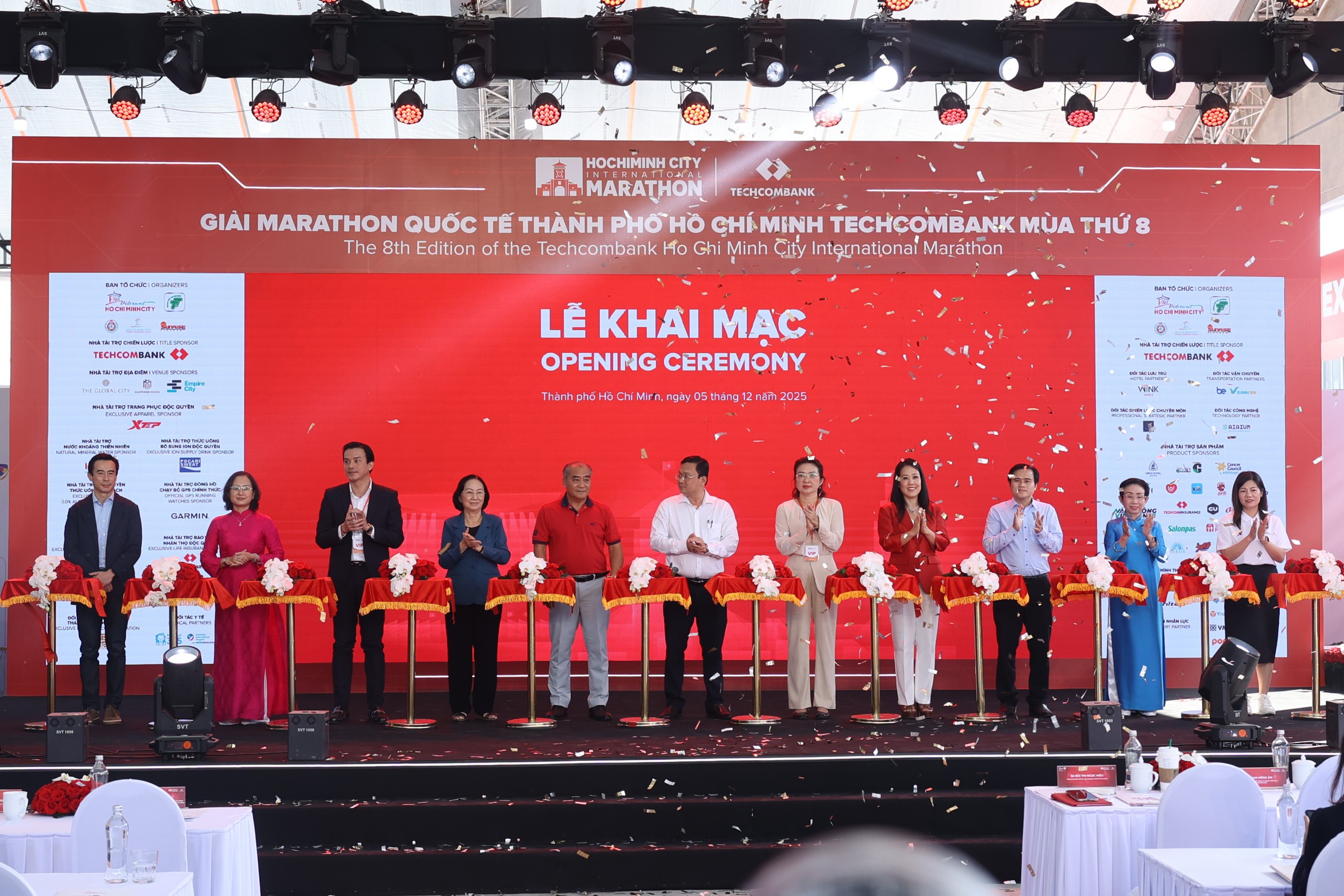 Khai mạc giải Marathon Quốc tế TP HCM Techcombank mùa thứ 8 - Ảnh 1.