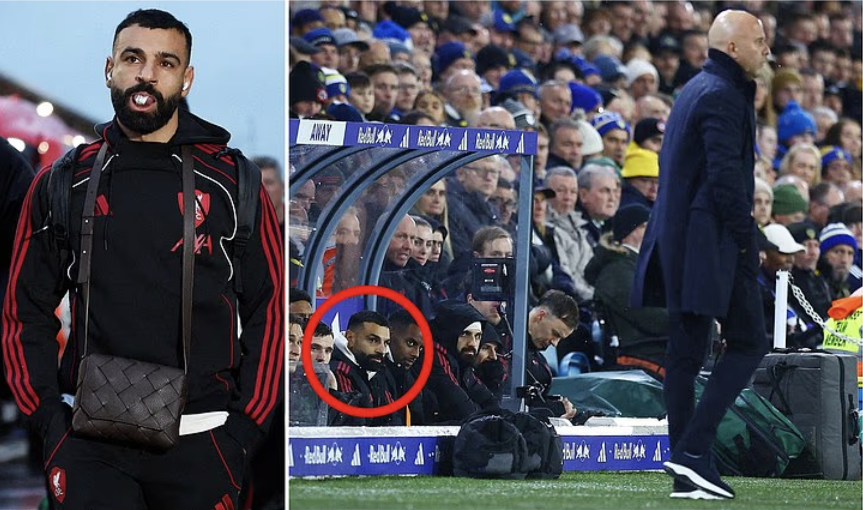 Liverpool tiếp tục trượt d&agrave;i, Salah tuy&ecirc;n bố "cạch mặt" HLV Arne Slot - Ảnh 1.