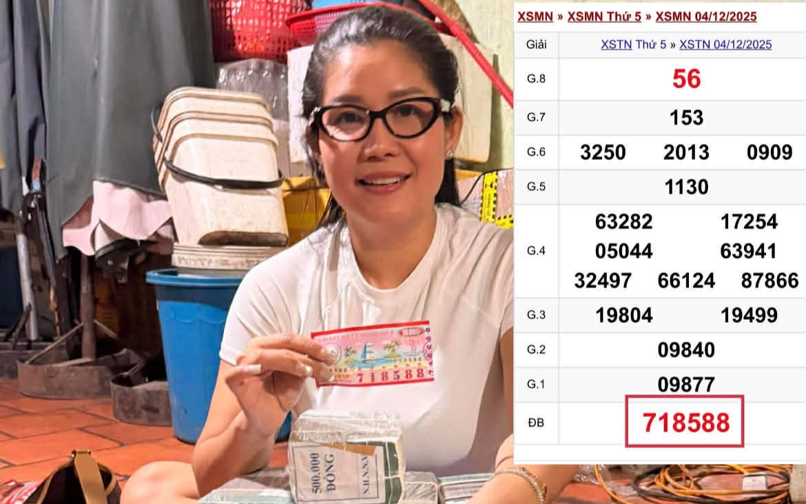 Xổ số miền Nam: 616 tỉ đồng giải độc đắc đã tìm thấy người trúng thưởng