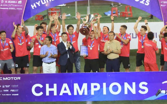 Thiên Khôi FC vô địch Cúp bóng đá 7 người Quốc gia 2025