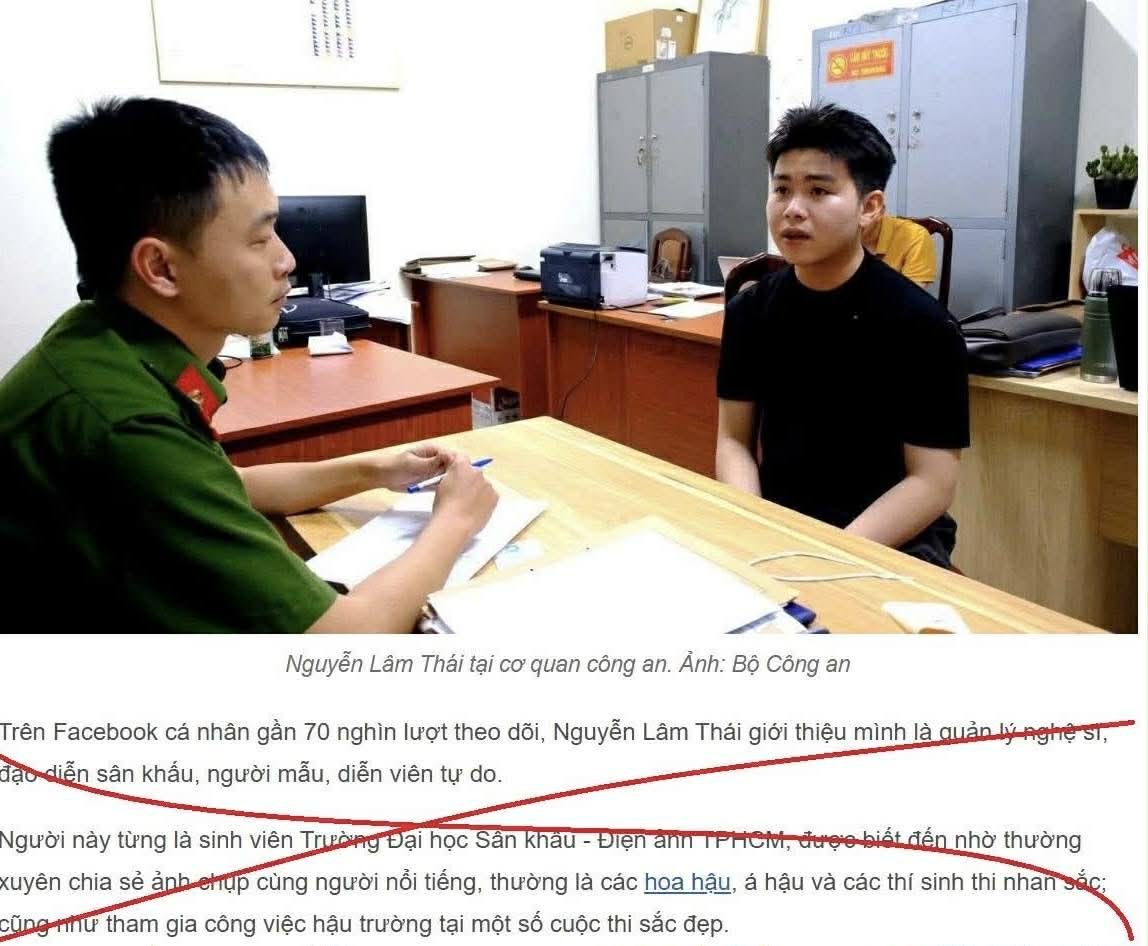 Nguyễn L&acirc;m Th&aacute;i kh&ocirc;ng phải l&agrave; sinh vi&ecirc;n Trường Đại học S&acirc;n khấu &ndash; Điện ảnh TP HCM - Ảnh 2.