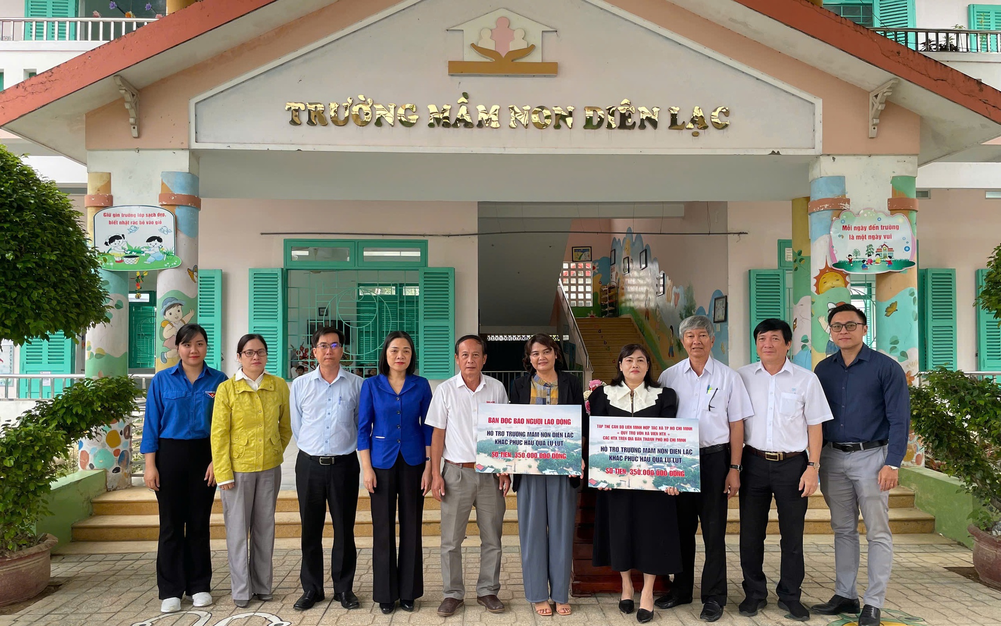 Vững niềm tin sau lũ dữ