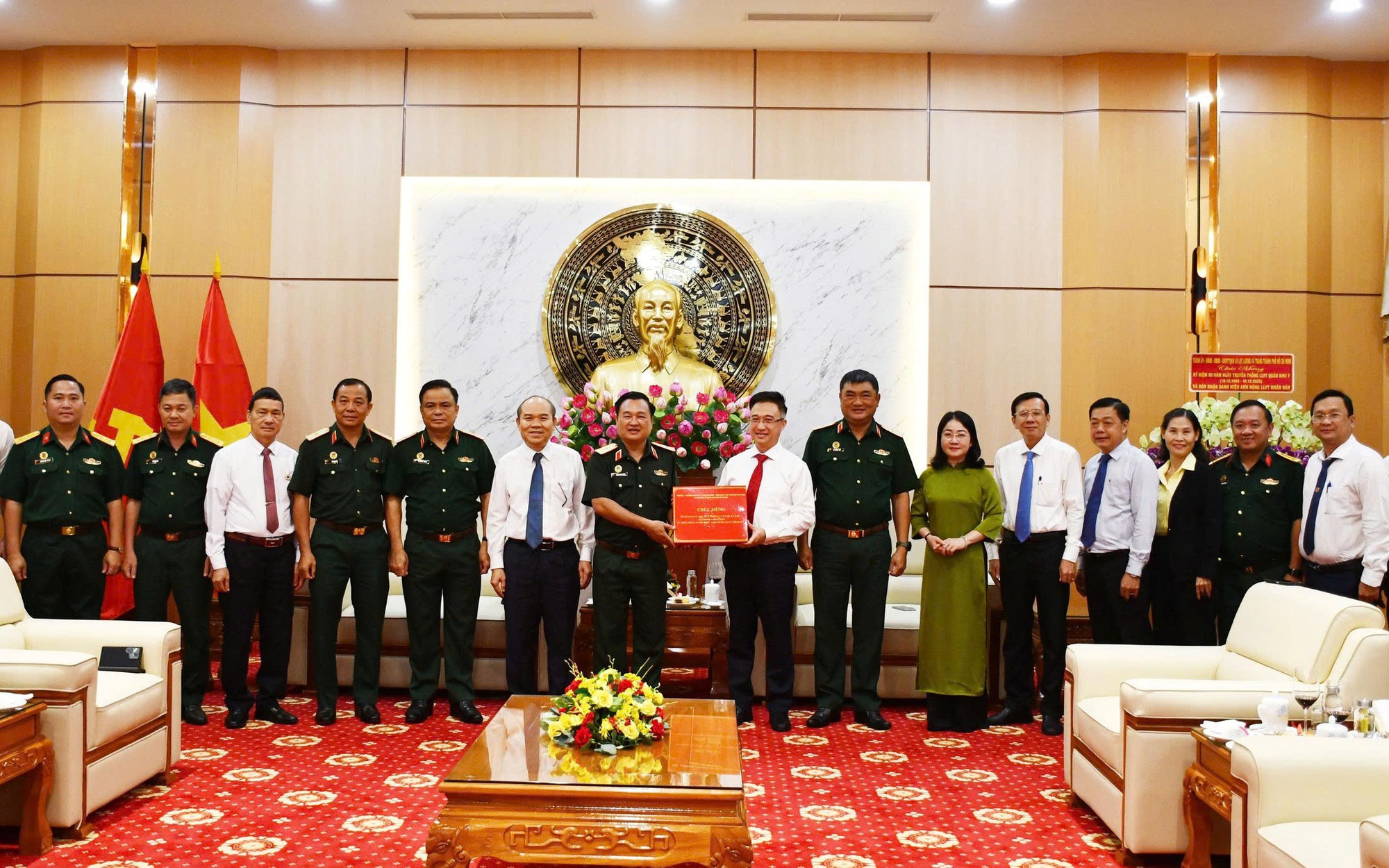 Quân khu 7 luôn là chỗ dựa vững chắc của TPHCM