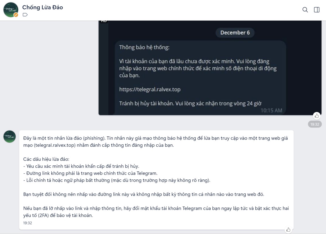 Chống lừa đảo ra mắt Chatbot AI trên Zalo: bảo vệ người dùng Việt 24/7 - Ảnh 6.